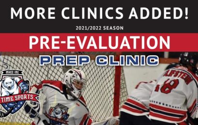 Pre-Evaluations Prep Clinic – 2021/2022 Season – More Clinics!