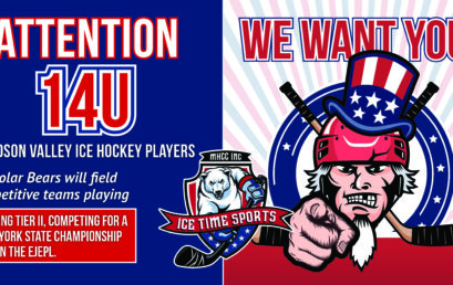 Attention 14U Hudson Valley Ice Hockey Players – WE WANT YOU!