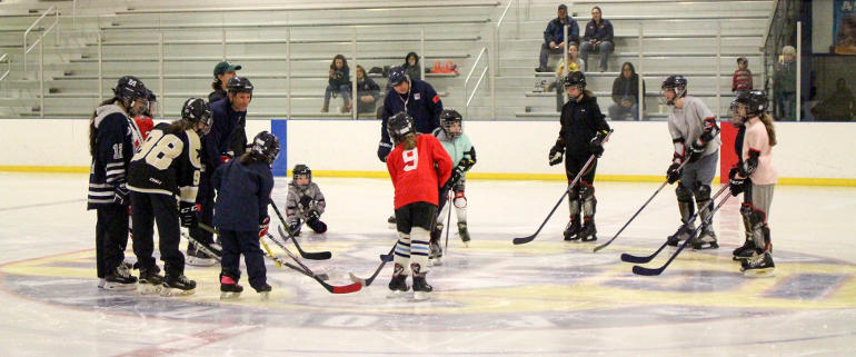 Try Hockey for Free with Kelly Nash Try Hockey for Free with Kelly Nash