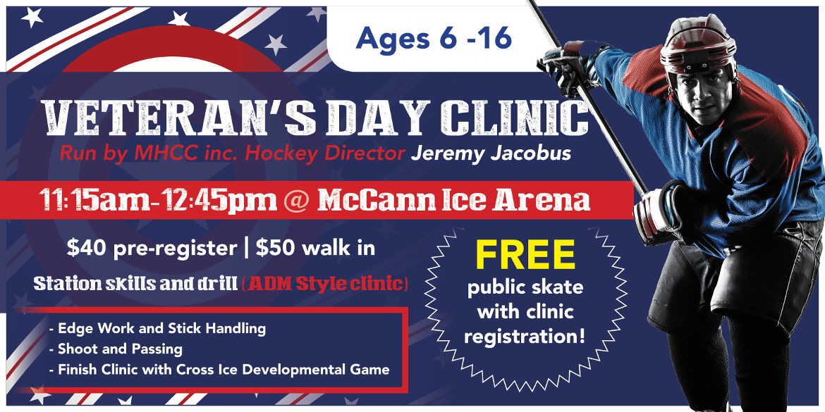 Veterans Day Clinic – Nov 11th