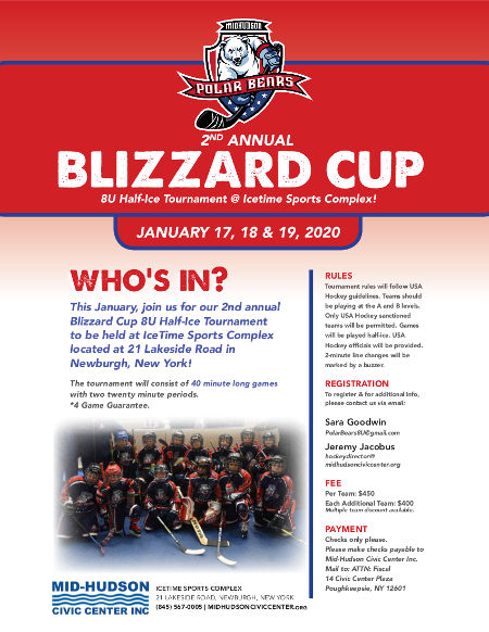 2020 Blizzard Cup flyer