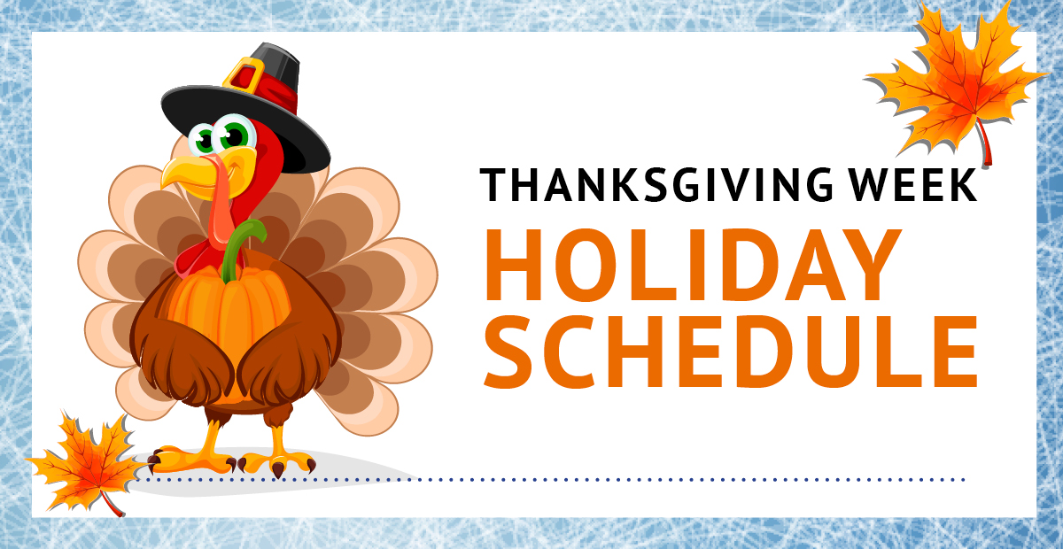 Ice Time Sports Thanksgiving Week Hours